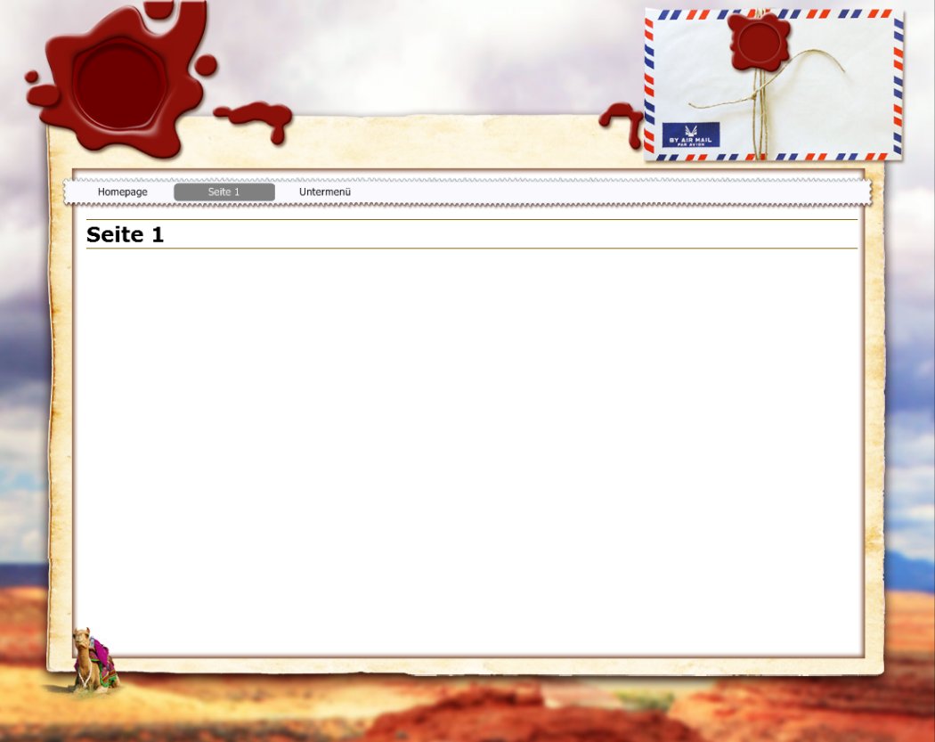 Vorschau WebsiteX5 Template Travel A Desert horizontal Vorschau WebsiteX5 Template Travel A Desert horizontal