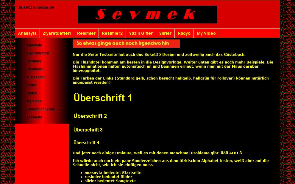 Vorschau Website Template Adam Vorschau Website Buket35